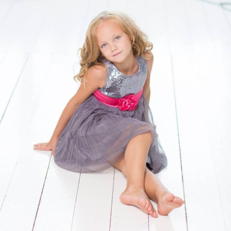 Sequined Net Dress