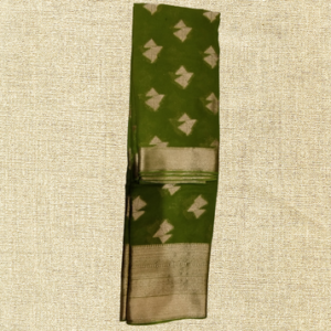 Tulsi Pink Jari Silk